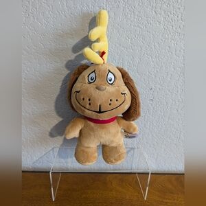 Dr. Seuss MAX With Antler 12" Plush Stuffed Dog Animal.By Aurora